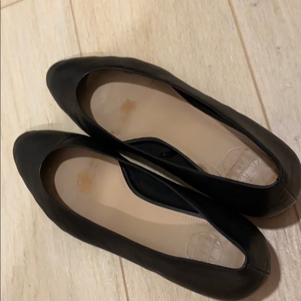 Massimo Dutti black court ballet flats sz 39 - Picture 12 of 14